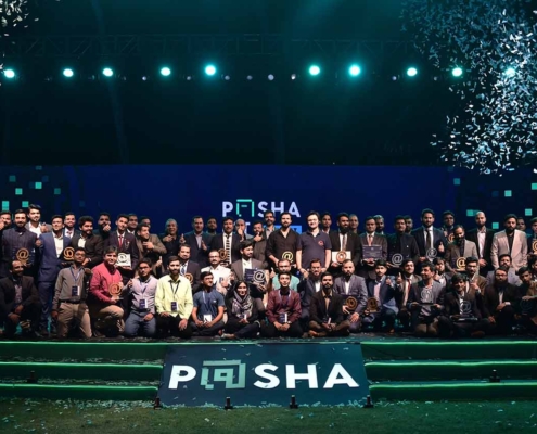 Pasha ICT Awards 2020-2021 Group Photo - Topline PR - best pr agency in karachi - best pr agency in pakistan - pr firm - public relations company in pakistan