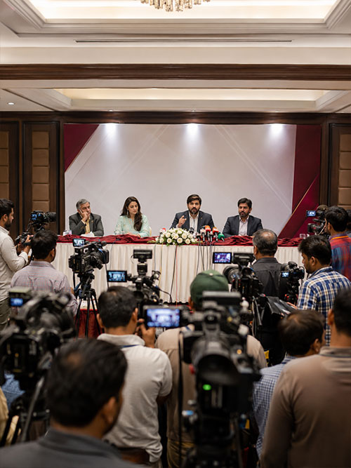 Press Conference Coverage